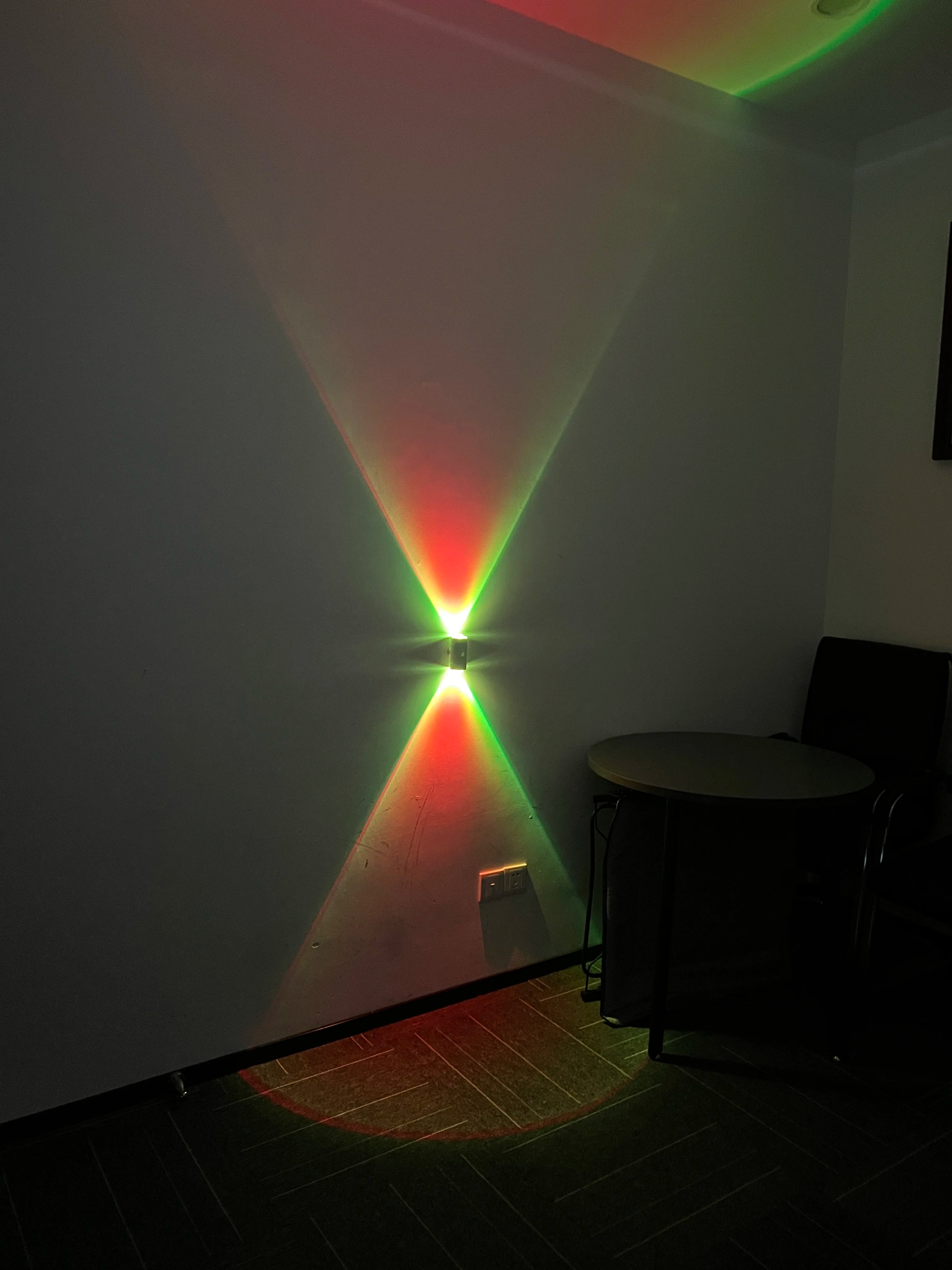 Magnetic Motion Sensor Smart Light, LED Rechargeable Wall, RGB Gradient Ambient Light, Dimmable Indoor Light.