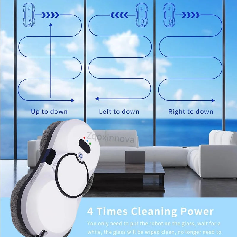 Glass Washer Home Appliance Robot .Smart Cleaning Robot Electric Floor Mops