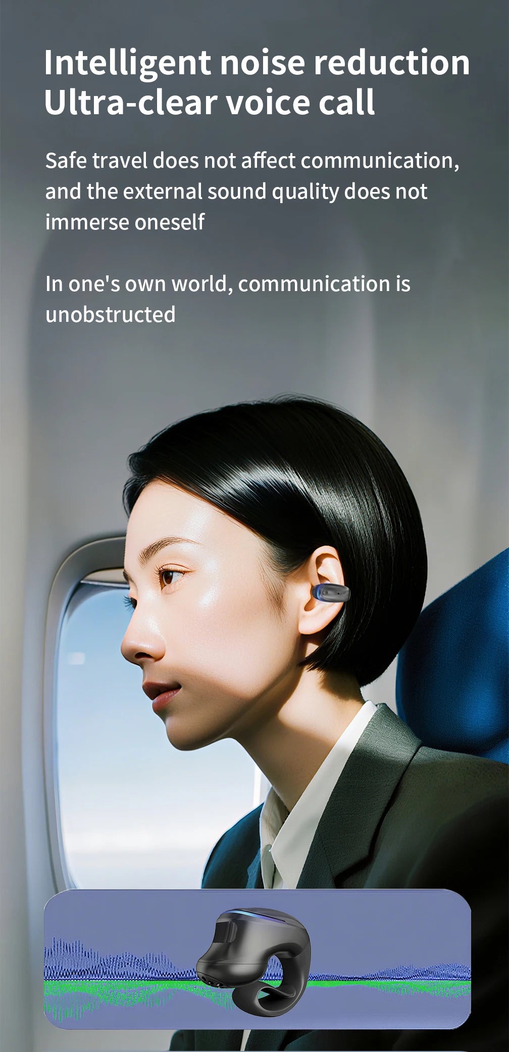 BT  Earphone Clip On Monaural Inear Motion Stereo Bone Conduction Gd28  Wireless Earphone Mini Monaural Tws