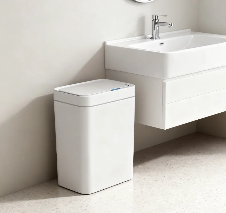 Electronic Garbage Bin with Automatic Bagging, Smart Home