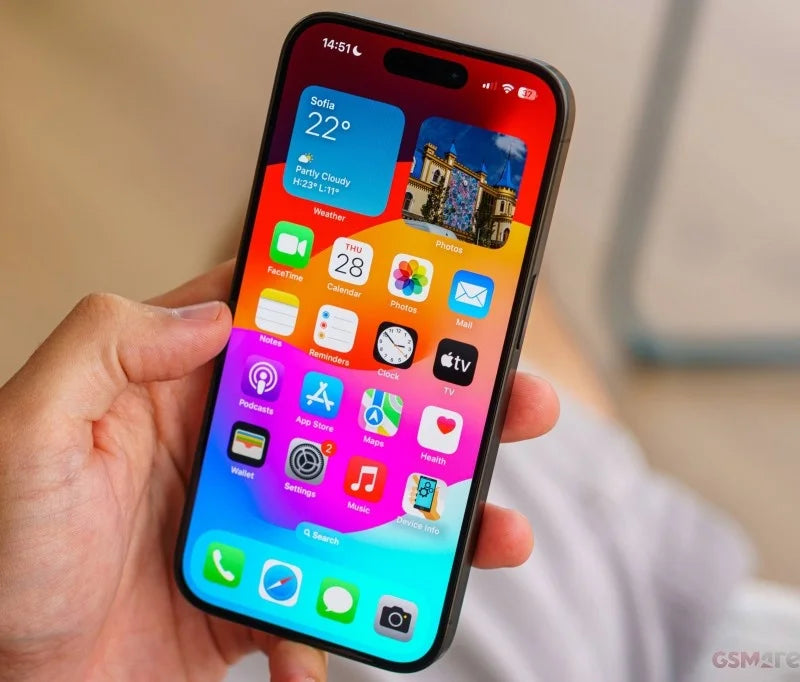Original iPhone 15 Pro Max 256/512GB 1TB ROM Only eSIM / Physical SIM Card 8GB RAM 6.7" OLED NFC A16 Unlocked 5G Cell Phone
