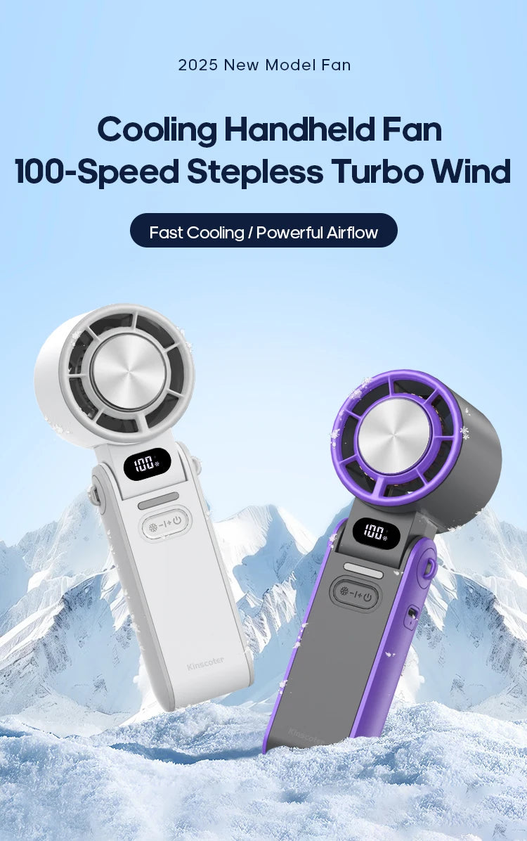 Outdoor Foldable Portable Handheld Fan Mini Cooling fan