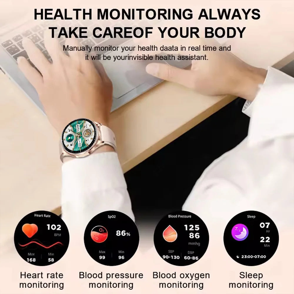2-in-1 Smart Watch & Wireless Earbuds – Fitness Tracker with Bluetooth Music