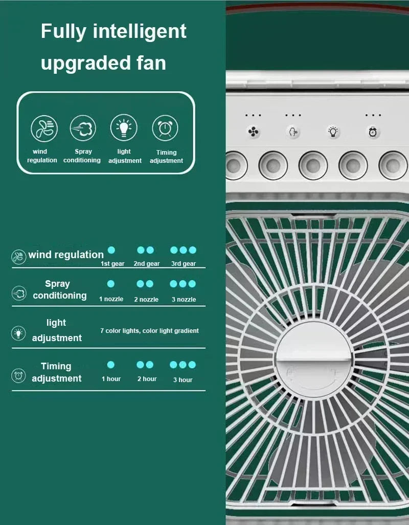 Portable Humidifier Fan AIr Conditioner
