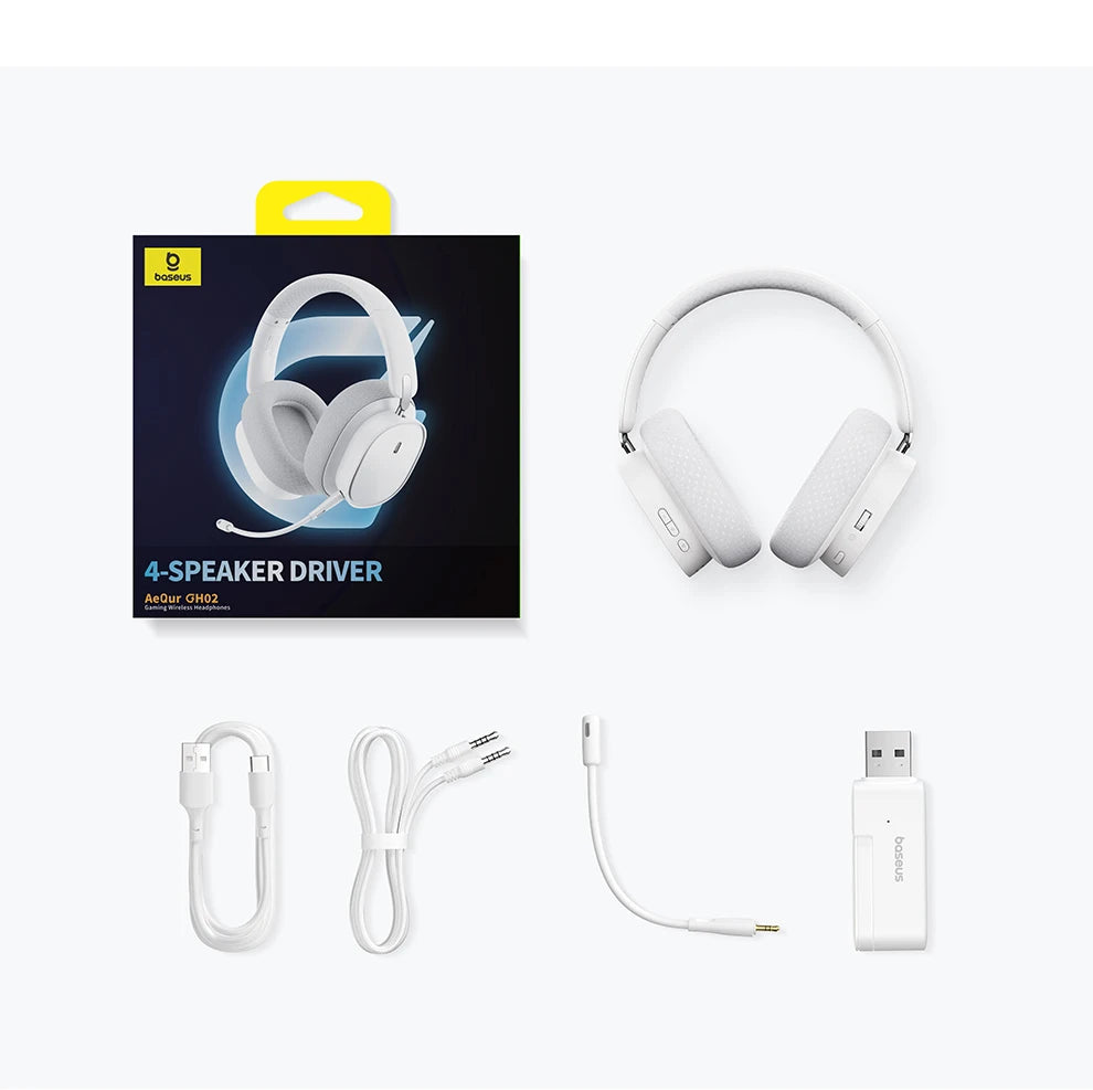 Gaming Wireless Headphone with Mic Over-Ear