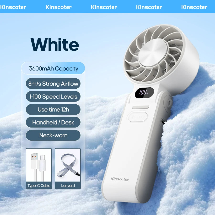 Outdoor Foldable Portable Handheld Fan Mini Cooling fan