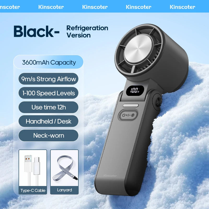 Outdoor Foldable Portable Handheld Fan Mini Cooling fan