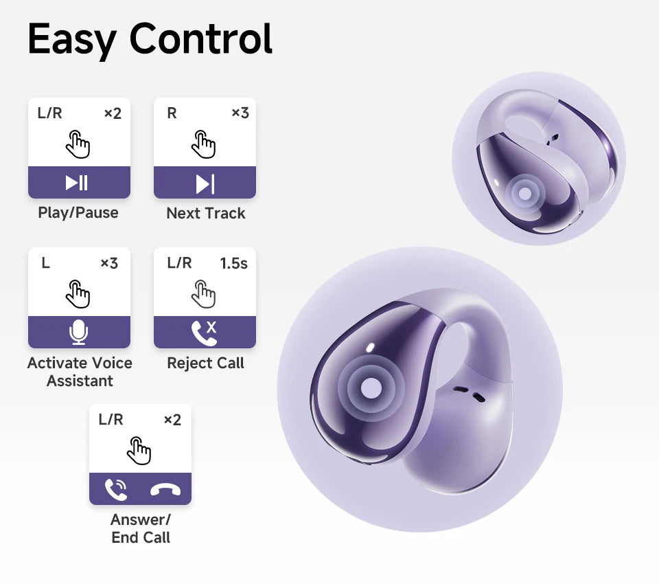 Crossky C30 Open Ear Wireless Earphones