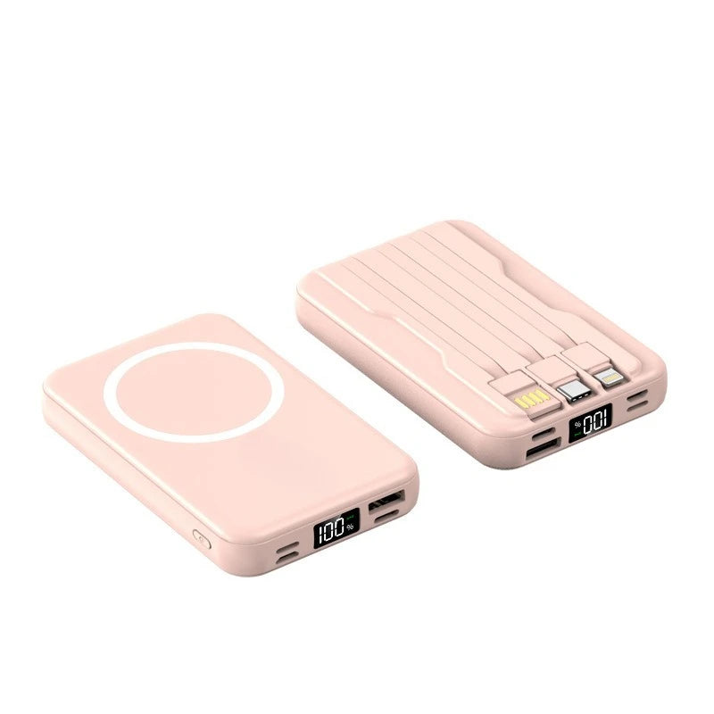 For iPhone 17 16 15 14 13 Magsafe Power Bank Magnetic Wireless External Charger