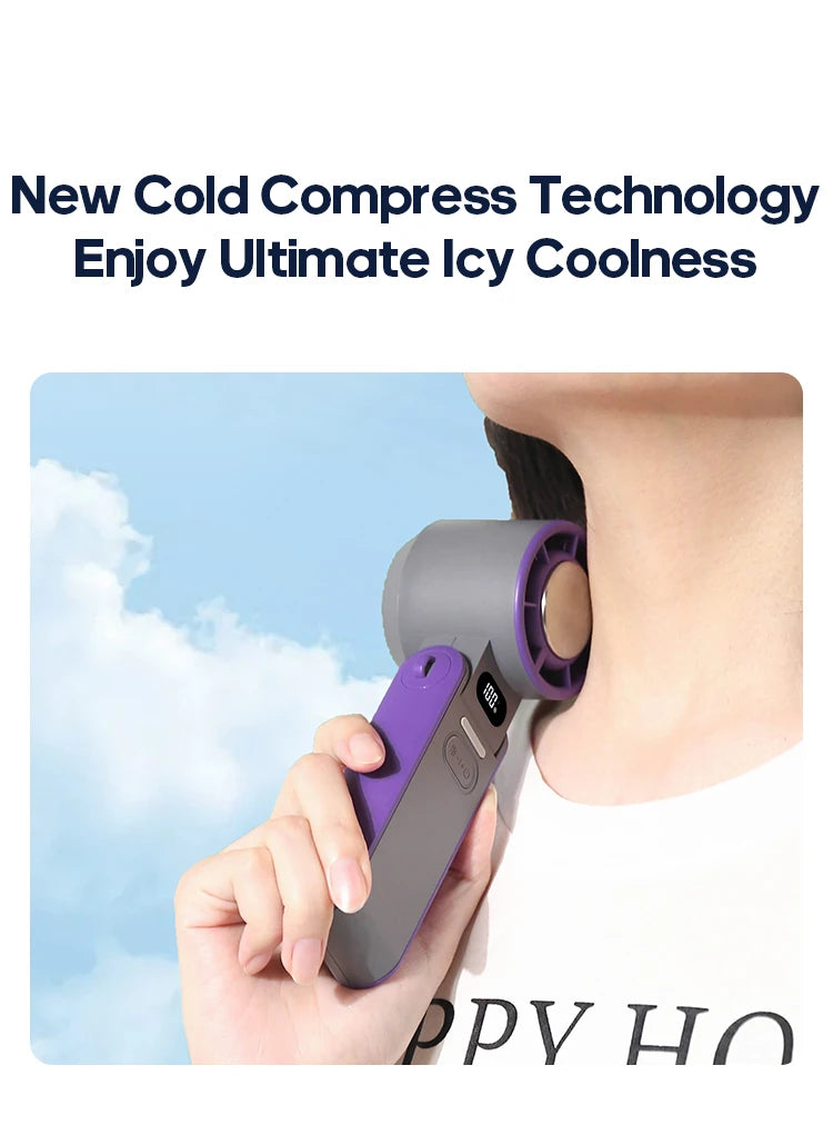 Outdoor Foldable Portable Handheld Fan Mini Cooling fan