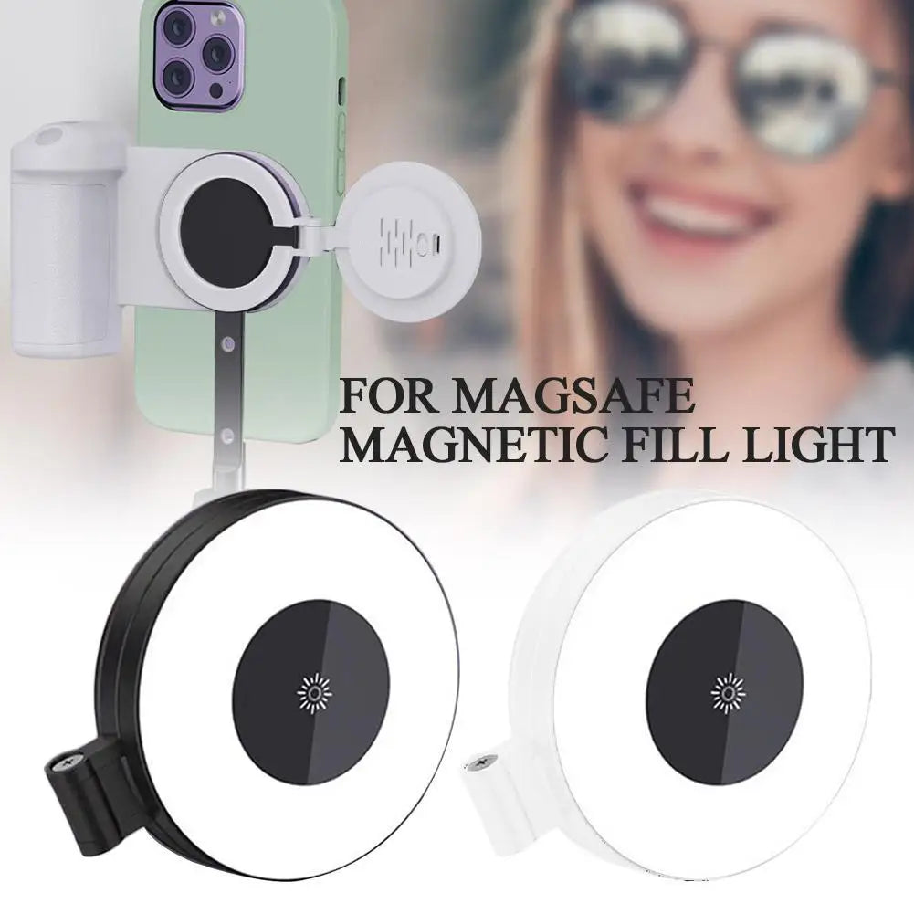 Mini Magnetic Pocket Light Universal Led Fill Light Phone Selfie Light For Magsafe Fill Light Accessories